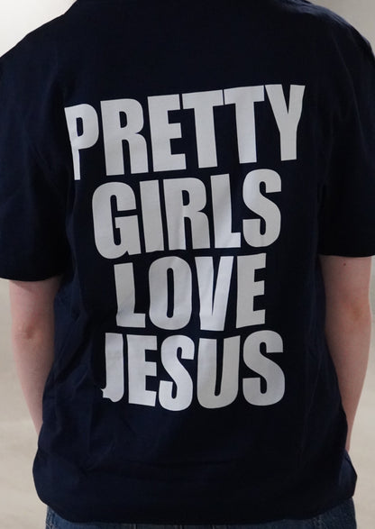 Pretty girls love Jesus T-shirt